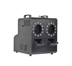 PHK007&nbsp;900W Plastic Two Output Hybrid fog and bubble Machine
